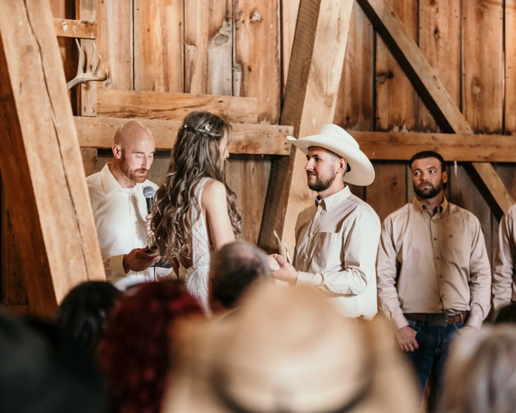 Newlyweds at Reed Ranch
